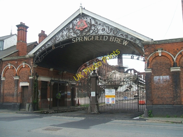 Photo 6"x4" Springfield Brewery Redevelopment - Demolition Wolverhampton c2008
