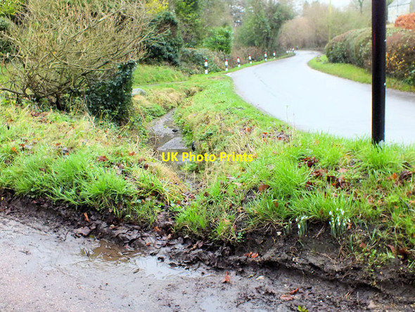 Photo 6"x4" To the village Long Bredy c2012