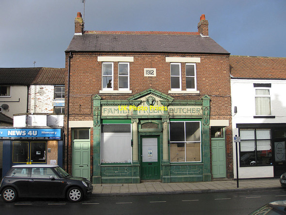 Photo 6"x4" Traditional shop front, Commercial Street, Norton Norton-on-Derwent c2012