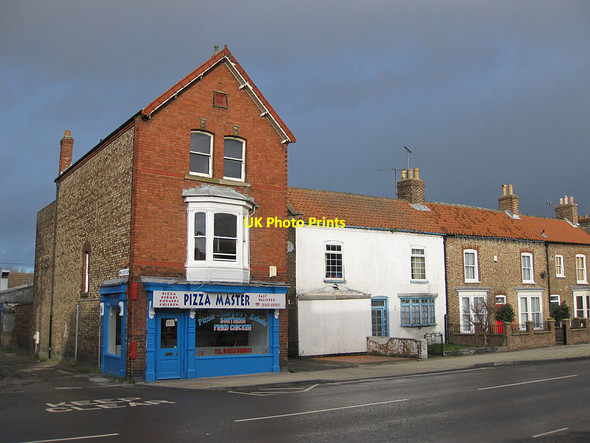 Photo 6"x4" Pizza business, Commercial Street Norton-on-Derwent c2012