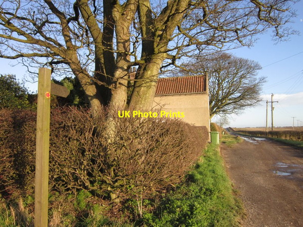 Photo 6"x4" Norlands Lane at East Huntow Buckton\/TA1872 c2012