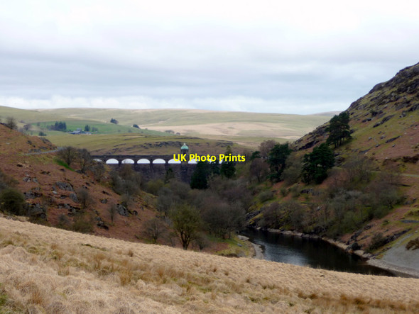 Photo 6"x4" Craig Goch Dam, Elan Valley, Mid-Wales Pen Cwmyrhafod c2011 P1