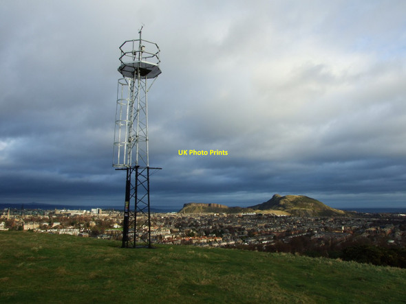 Photo 6"x4" Blackford Hill weather station Morningside\/NT2471 c2011