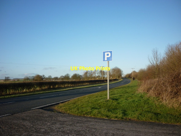 Photo 6"x4" Looking north along the A165 towards Bridlington Fraisthorpe c2012