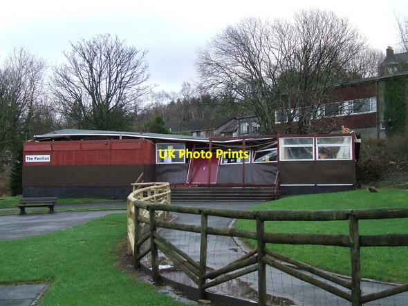 Photo 6"x4" Storm damaged Inverkip Pavilion Inverkip c2012