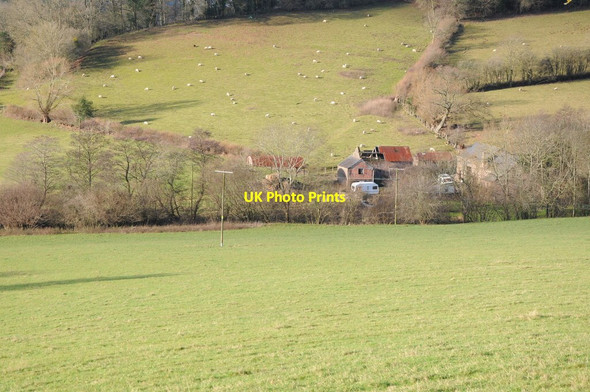 Photo 6"x4" Trewadoc Farm White Rocks c2012