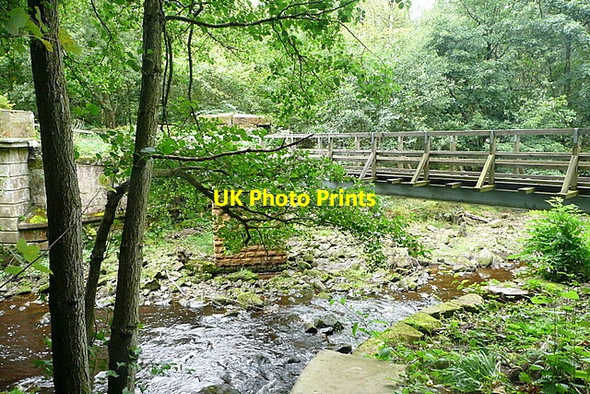 Photo 6"x4" Bridge over the Murk Esk Green End\/NZ8203 c2011