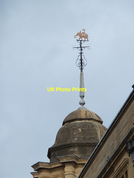 Photo 6"x4" Elephant weather vane Oxford\/SP5106 c2011