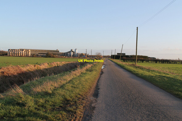Photo 6"x4" Davenport Farm on North Drove Bridge End\/TF1436 c2012