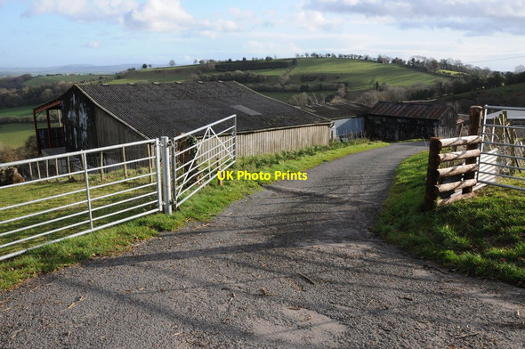 Photo 6"x4" Farm buildings, Garway Hill Garway Hill c2012