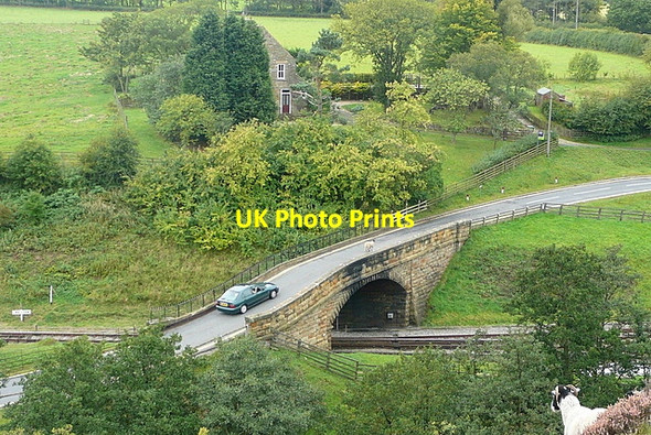 Photo 6"x4" Bridge on Cow Wath Bank Goathland c2011