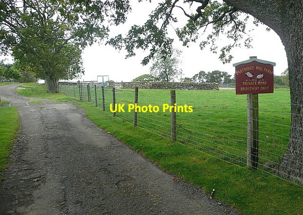 Photo 6"x4" Entrance to Partridge Hill Farm Goathland c2011