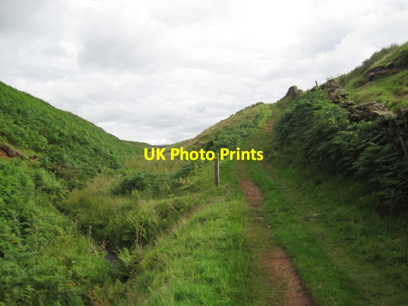 Photo 6"x4" Footpath and Lino Beck Croglin c2011