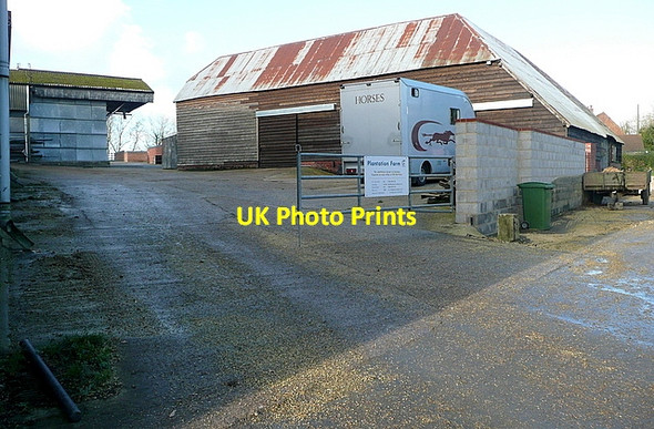 Photo 6"x4" Plantation Farm Hannington\/SU5455 c2011