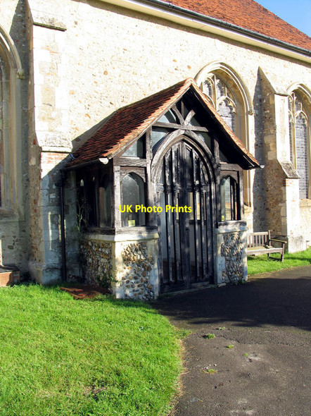 Photo 6"x4" St Katharine, Gosfield - Porch Gosfield c2007