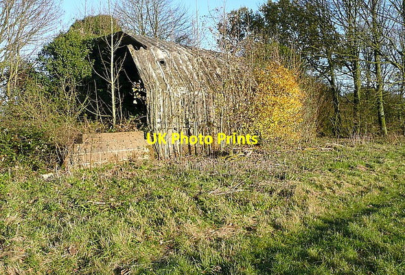 Photo 6"x4" Barn at For Down North Oakley c2011