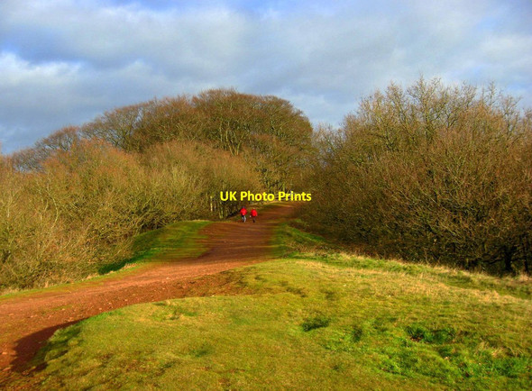 Photo 6"x4" Path on the Clent Hills, near Clent Clent c2012