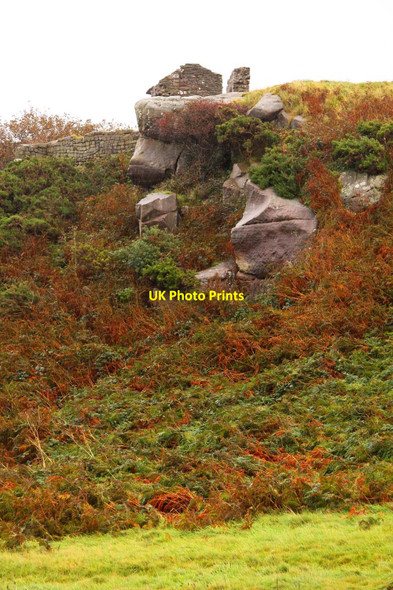 Photo 6"x4" Rocky outcrop on Chapel Hill Heysham c2011