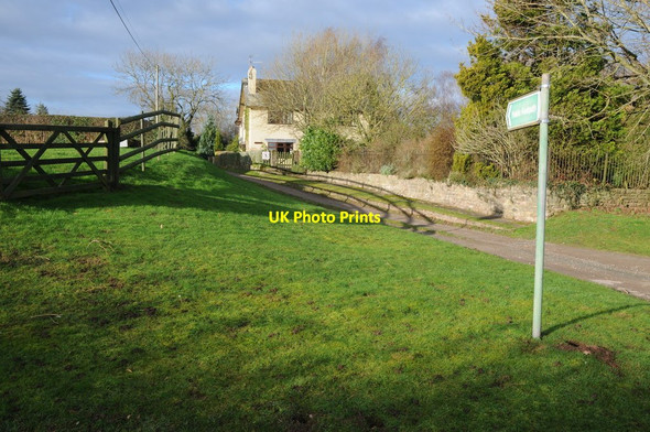 Photo 6"x4" Footpath at Lower Grove Common Lower Grove Common c2012