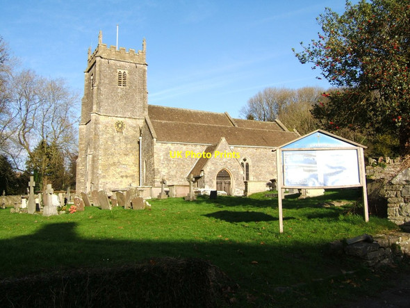 Photo 6"x4" Tytherington Church Thornbury\/ST6490 c2012
