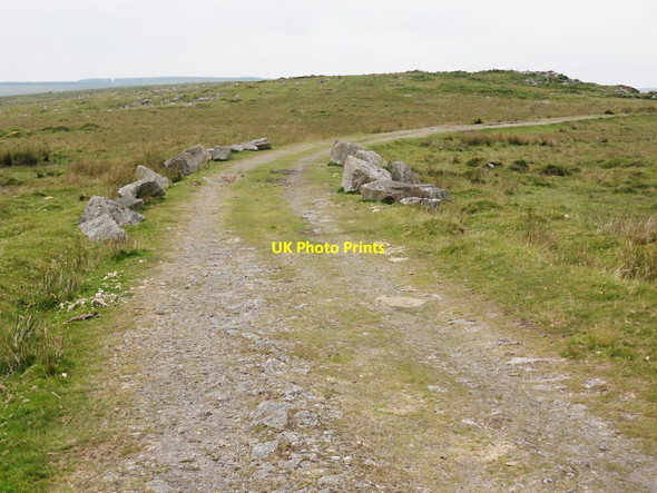 Photo 6"x4" Track to the Flooded Quarry Sharptor c2011