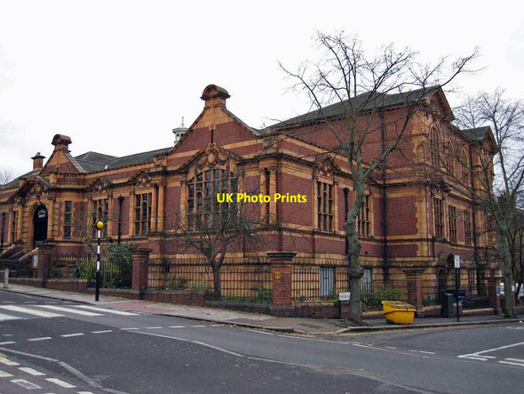 Photo 6"x4" Carnegie Library, Herne Hill Brixton\/TQ3175 c2011