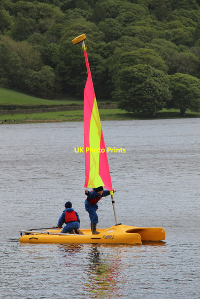 Photo 6"x4" Sailing on Windermere, Cumbria Bowness-On-Windermere c2011