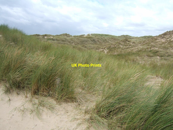Photo 6"x4" Sand dunes Harlech c2010