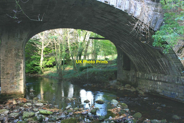 Photo 6"x4" Rail bridge over the Avon, South Brent Aish\/SX6960 c2008