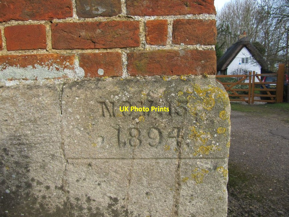 Photo 6"x4" Date on the tollhouse Dorchester\/SU5794 c2011