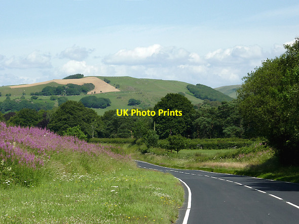 Photo 6"x4" A485 approaching Tregaron, Ceredigion Tregaron c2011