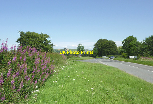 Photo 6"x4" Road junction south-west of Tregaron, Ceredigion Tregaron c2011