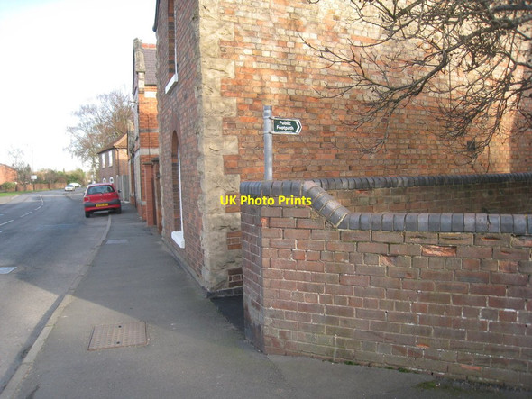 Photo 6"x4" The entrance to the path leading to Crew Lane Southwell\/SK7053 c2012