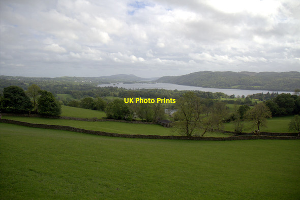 Photo 6"x4" View from Holbeck Lane, Ambleside, Cumbria Town End\/NY4002 c2011