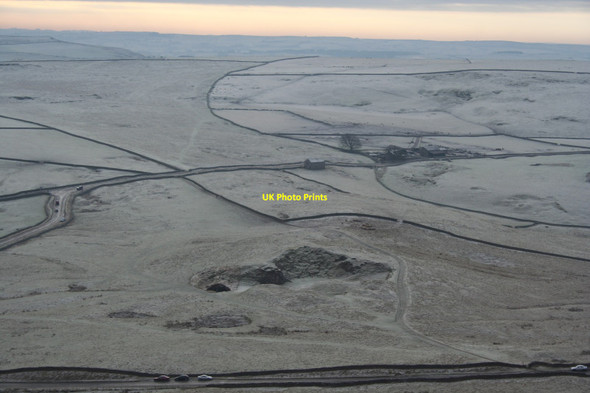 Photo 6"x4" Windy Knoll from Mam Tor Barber Booth c2012