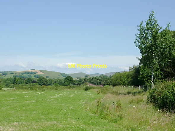 Photo 6"x4" Site of dismantled railway south-west of Tregaron Tregaron c2011