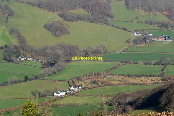 Photo 6"x4" Cwm Rheidol in January Nantyronen Station c2012