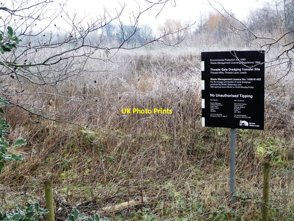 Photo 6"x4" Thwaite Gate Dredging Transfer Site Cross Green\/SE3232 c2012