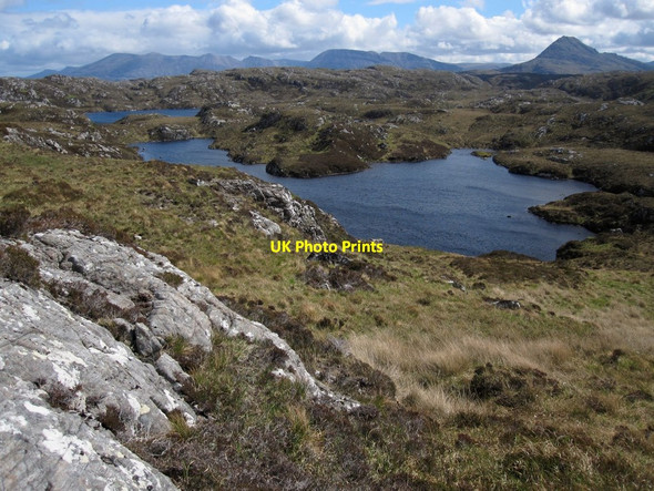 Photo 6"x4" Loch Coill' a' Ghorm Locha Lower Badcall c2011