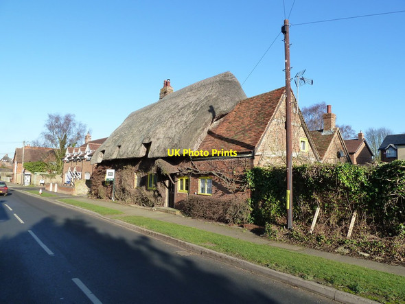Photo 6"x4" Country Thatch Mursley c2012