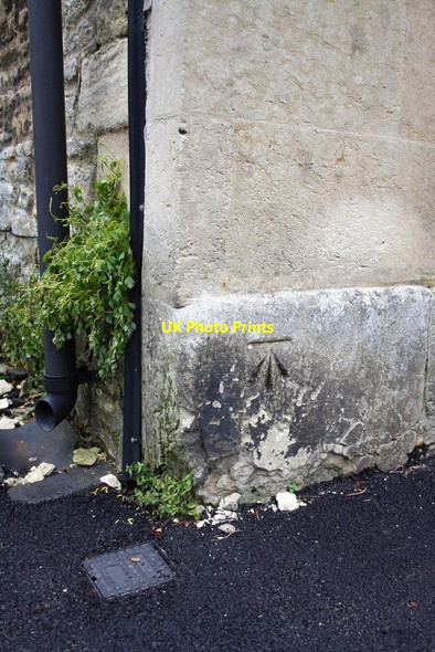 Photo 6"x4" Benchmark on #276 Woodstock Road Sunnymead\/SP5009 c2011