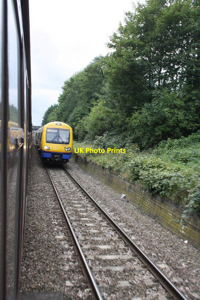 Photo 6"x4" DMU northeast of Upper Holloway Station Camden Town c2011