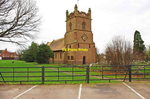 Photo 6"x4" Christ Church (1), Church Lane, Lower Broadheath Little Eastbury c2011