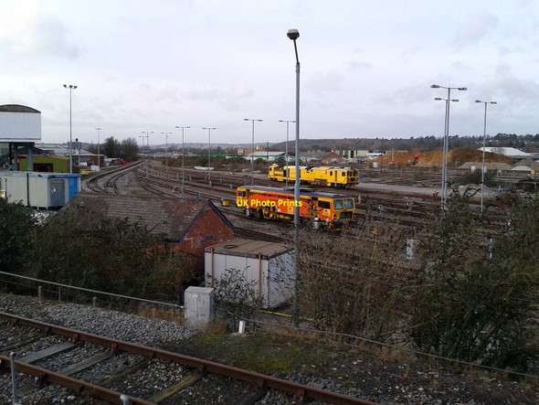 Photo 6"x4" Looking across Reading Depot Reading c2011