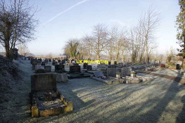 Photo 6"x4" The new cemetery Piddington\/SP8054 c2012