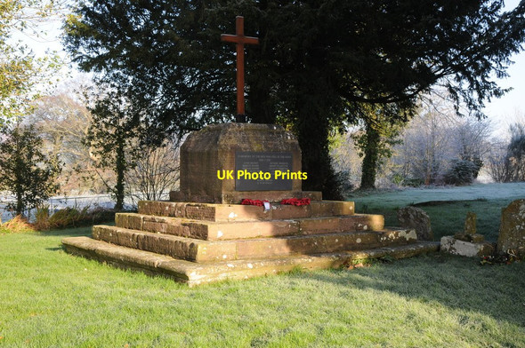 Photo 6"x4" Llantilio Crossenny War Memorial Llantilio Crossenny c2012