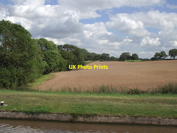 Photo 6"x4" Farmland south of Audlem, Cheshire Coxbank c2011