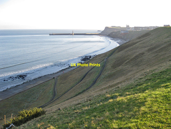 Photo 6"x4" The zigzag paths Whitby\/NZ8910 c2012