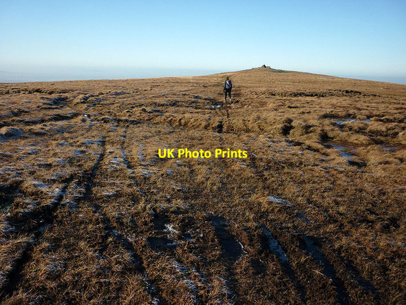 Photo 6"x4" Trail bike damage on Knapside Hill Melmerby\/NY6137 c2012