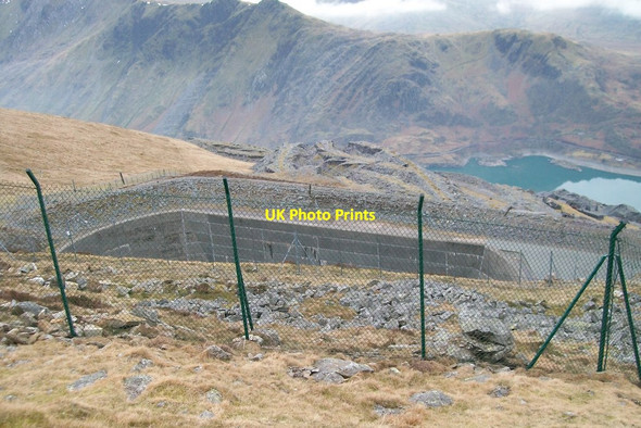 Photo 6"x4" The surge pond of the Dinorwig Hydro Electric Power Station Dinorwic c2011